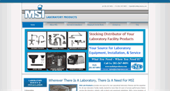 Desktop Screenshot of msilabproducts.com